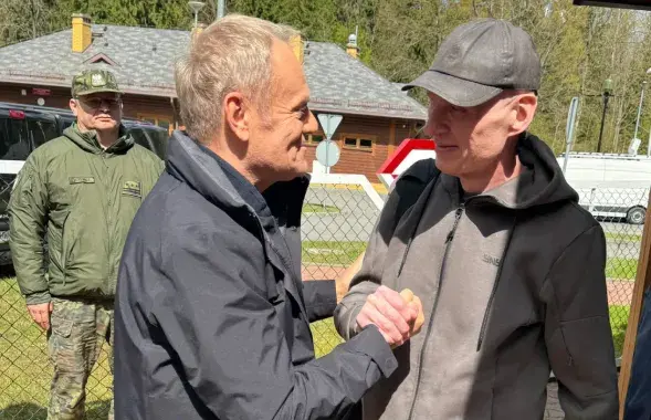 Дональд Туск і Анджэй Пачобут
