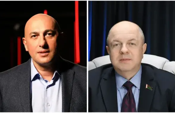 Министры-пропагандисты Марат Марков и Дмитрий Жук
