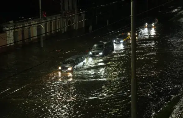 Залева ў Гомелі
