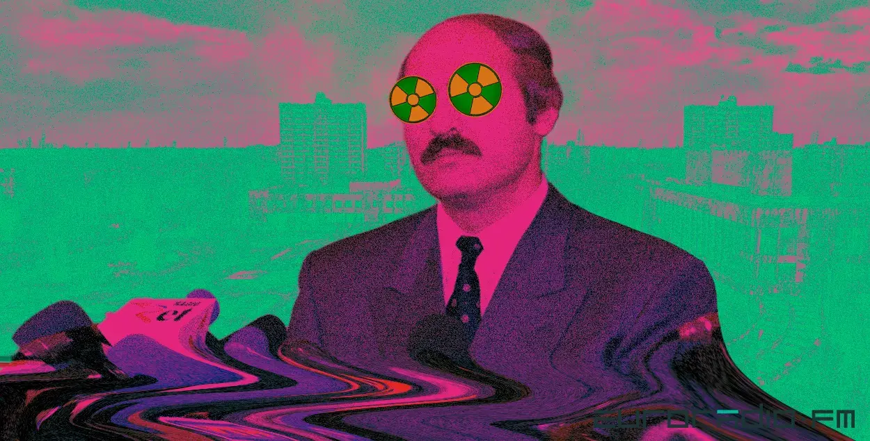 &nbsp;Лукашенко мечтает быстрее "возродить" загрязненные земли / коллаж Влада Рубанова, Еврорадио
