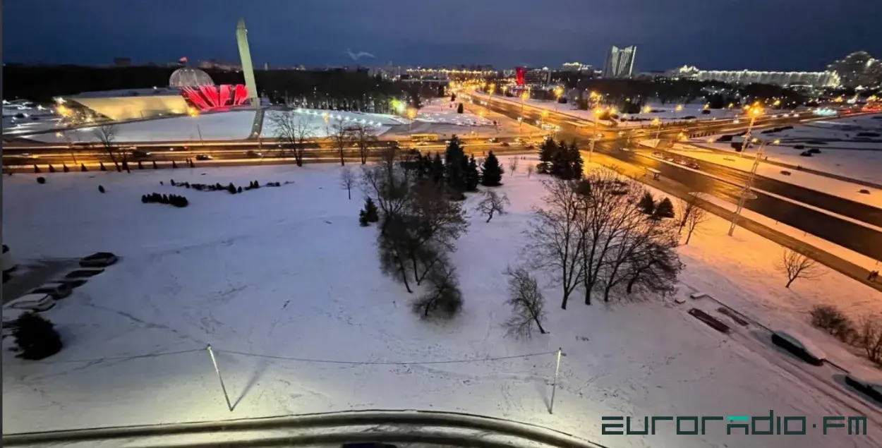 Заснежаны Мінск
