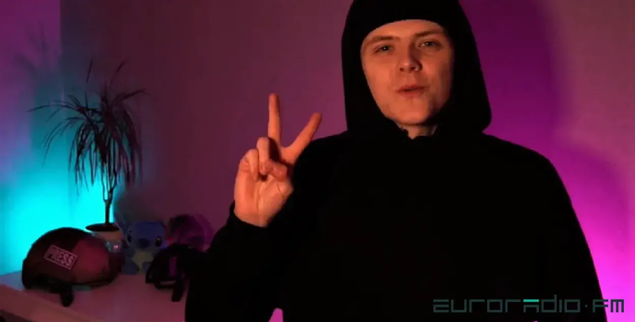 Беларускі анархіст Іван Красоўскі / Скрыншот з відэа ў Instagram
