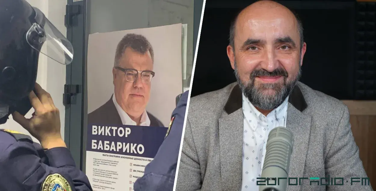 Виктор Бабарико и Александр Кнырович / Еврорадио
