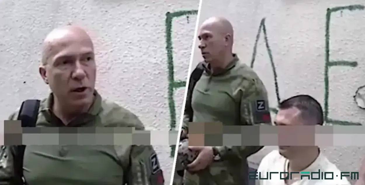 Dzmitry Shautsou on a trip to Donbas / Collage of Euroradio