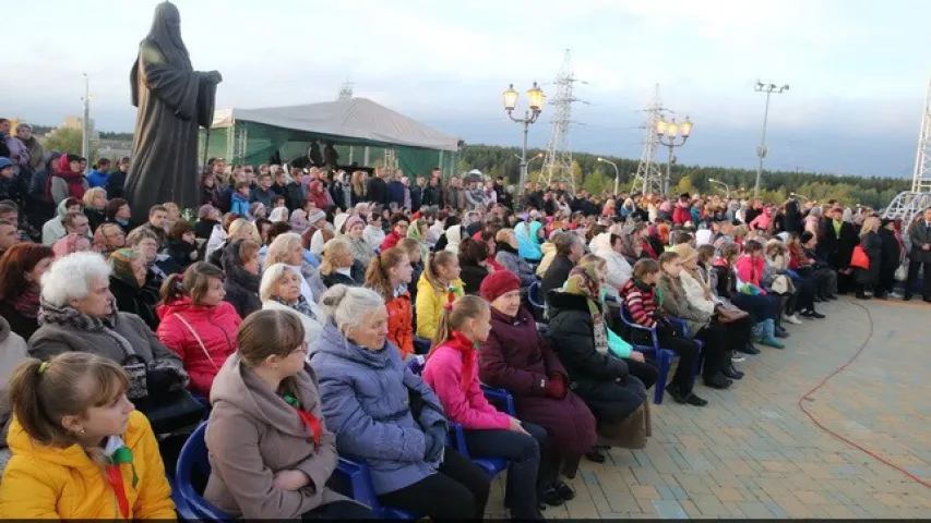 Лукашэнка паўдзельнічаў у цырымоніі "Малітва за Беларусь"