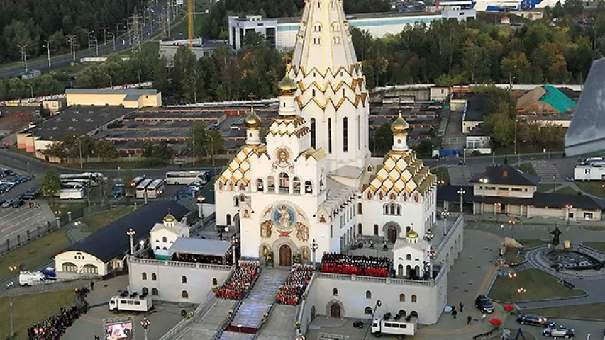 Лукашэнка паўдзельнічаў у цырымоніі "Малітва за Беларусь"